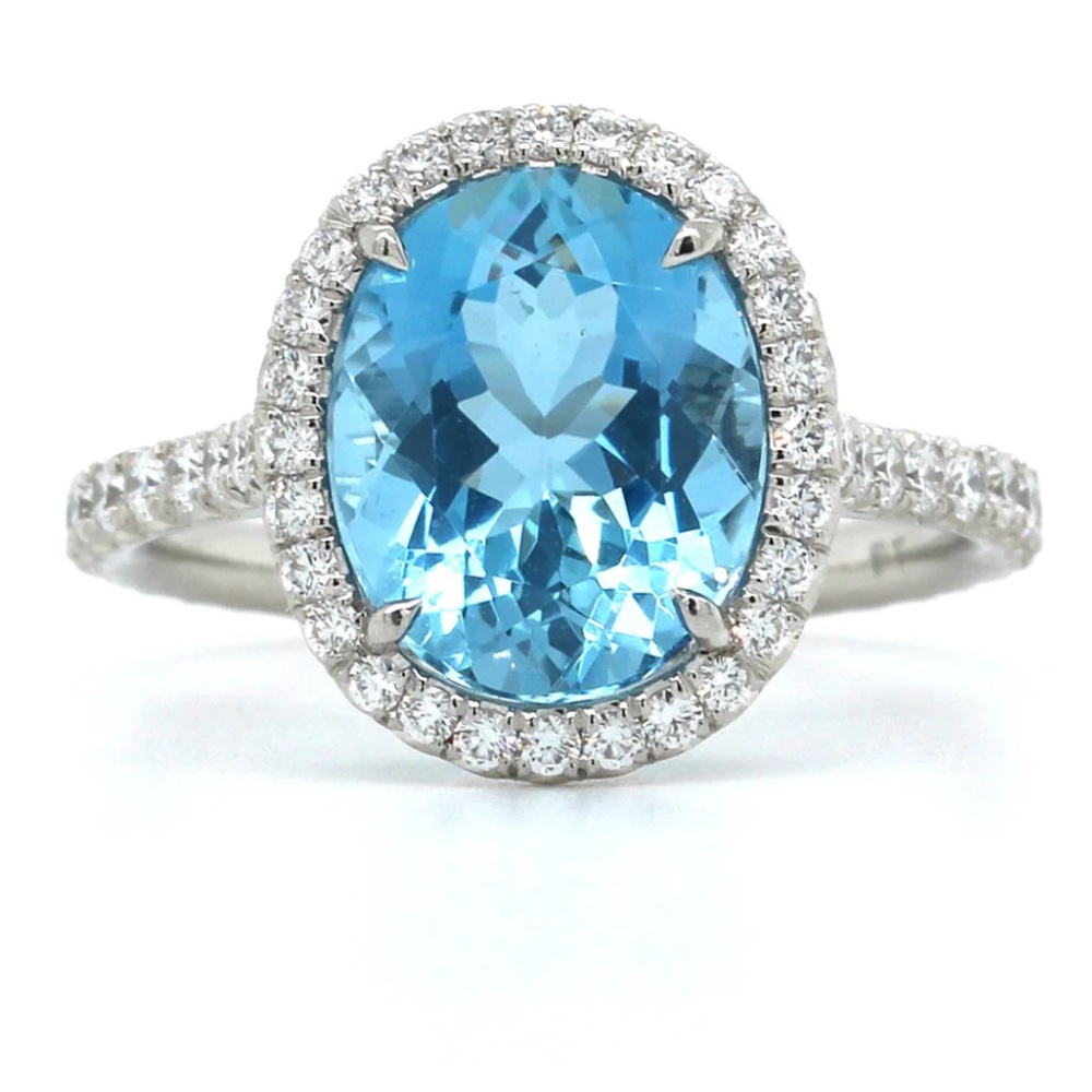 Banana Republic Sterling CZ Ring -size 7